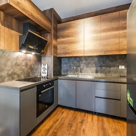 아파트 Vista Luxe Balcony With Free Private Parking 티라나